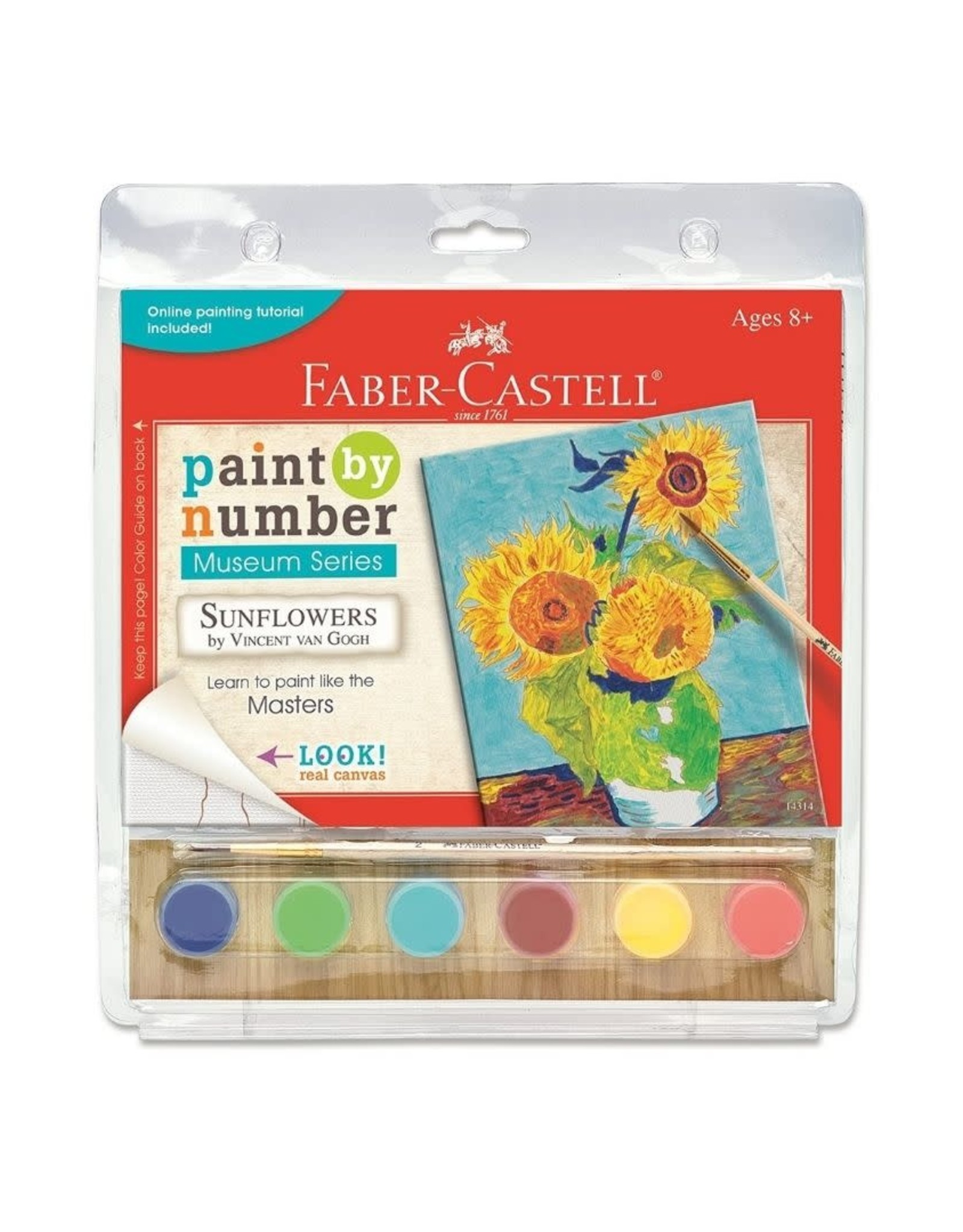 Faber-Castell Paint By Number Museum Series-Sunflowers