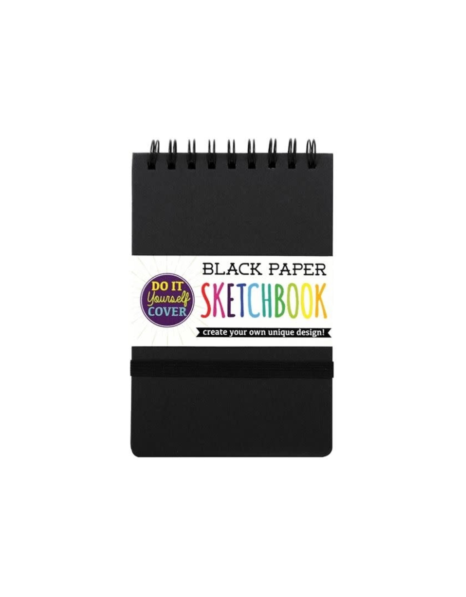 Ooly Black DIY Cover Sketchbook 5 X 7.5