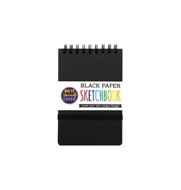 Ooly Black DIY Cover Sketchbook 5 X 7.5