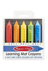 Melissa & Doug Learning Mat Crayons