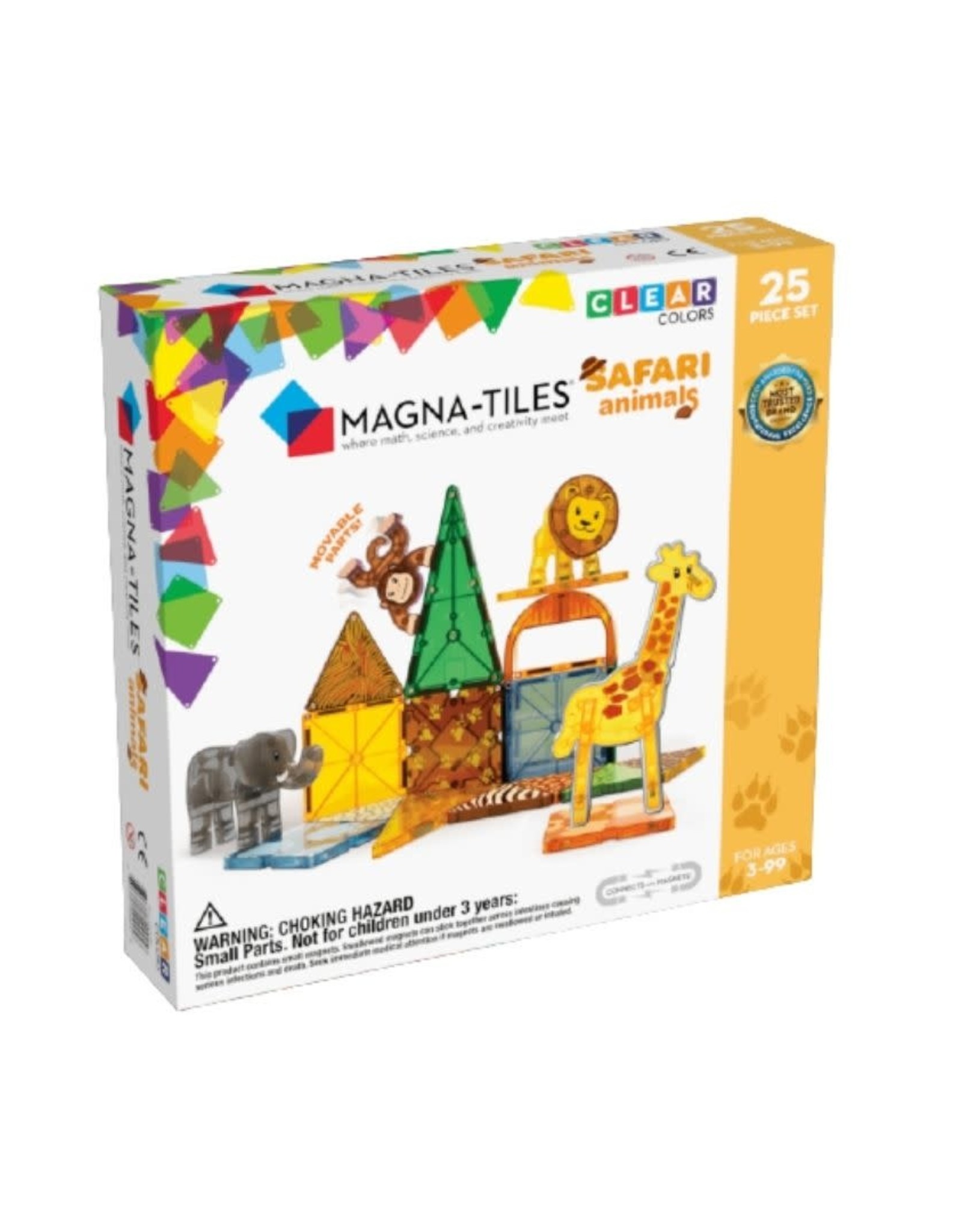 Magna-Tiles Magna-Tiles Safari Animals 25 Piece Set