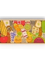 beginAgain Alphabites A-Z Food Puzzle & Playset