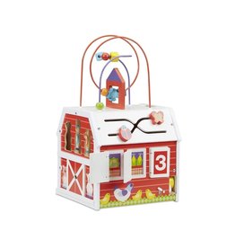 Melissa & Doug First Play Slide, Sort & Roll Activity Barn