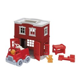 Green Toys Fire Station Playset