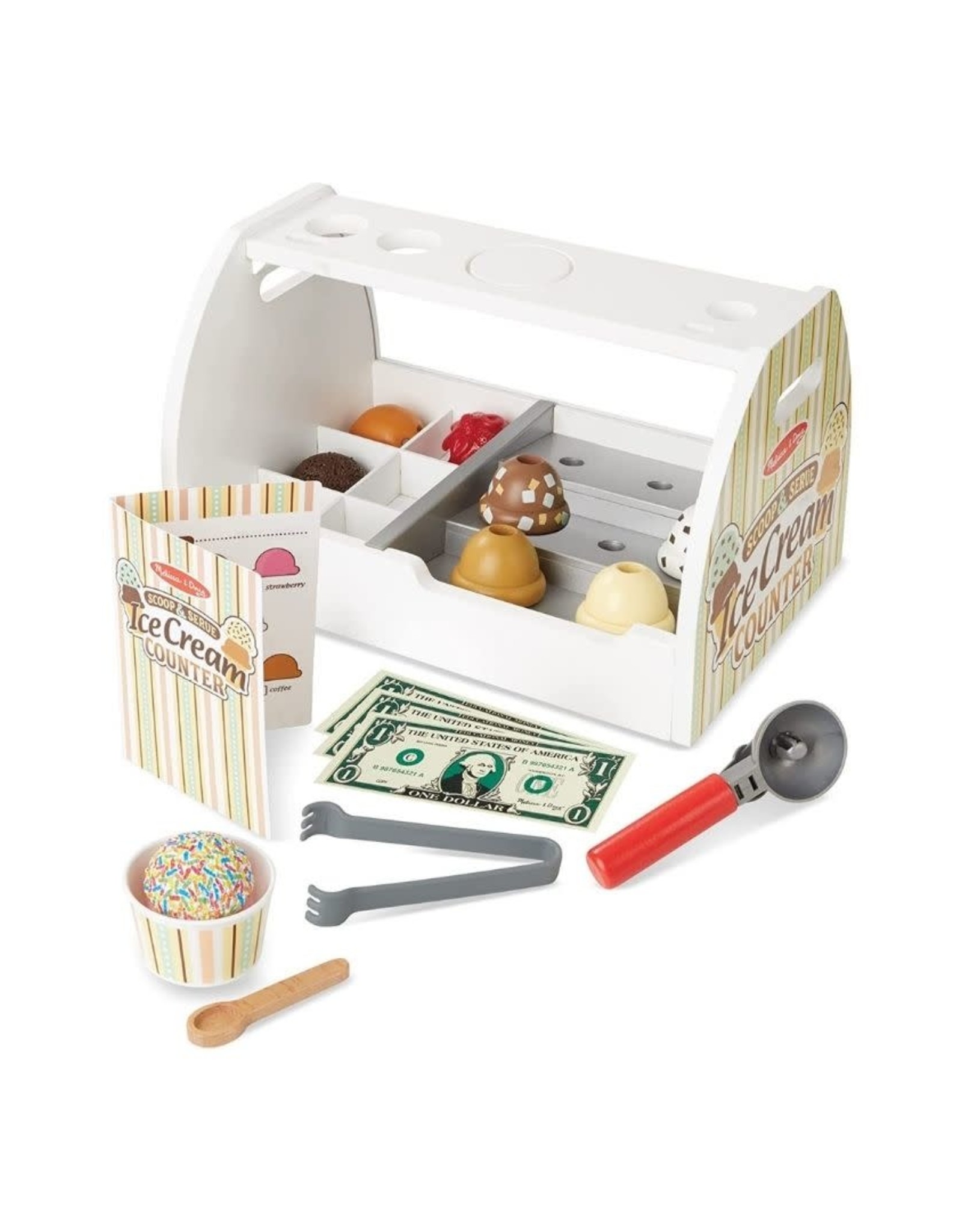 Melissa & Doug Scoop & Serve Ice Cream Counter