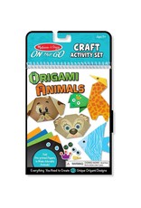 Melissa & Doug On-the-Go Crafts - Origami Activity Set - Animals
