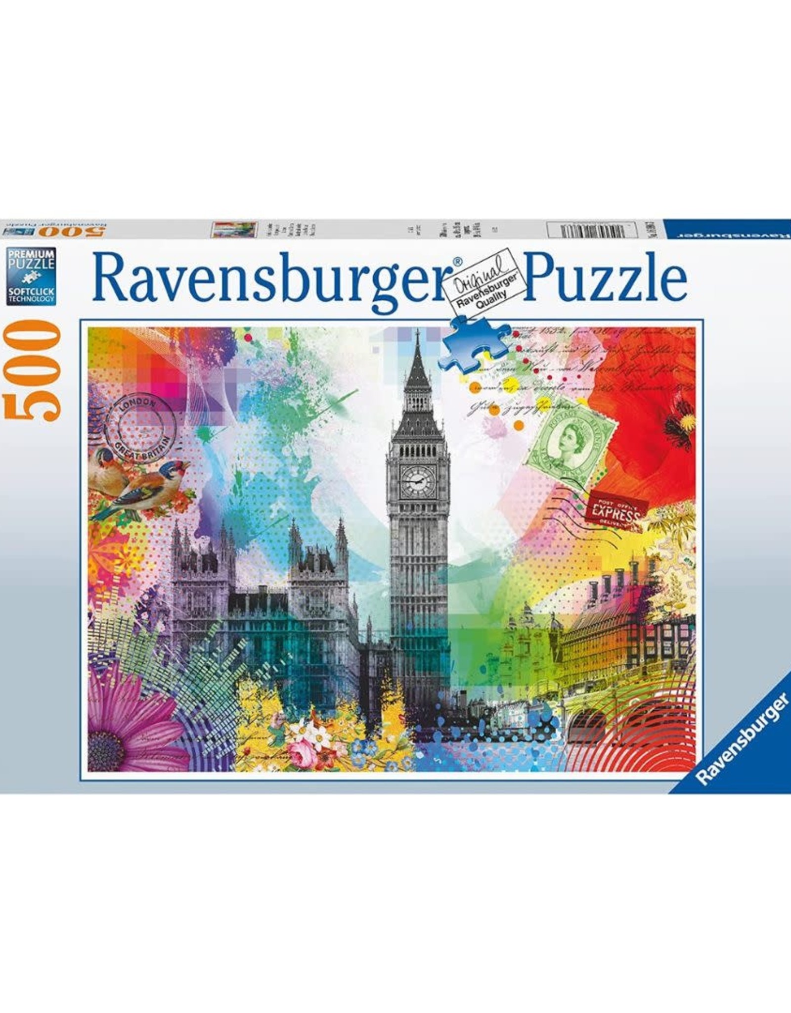 Ravensburger London Postcard 500 pc Puzzle