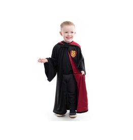 Red Hooded Wizard Robe - S/M (1-5 yrs.)