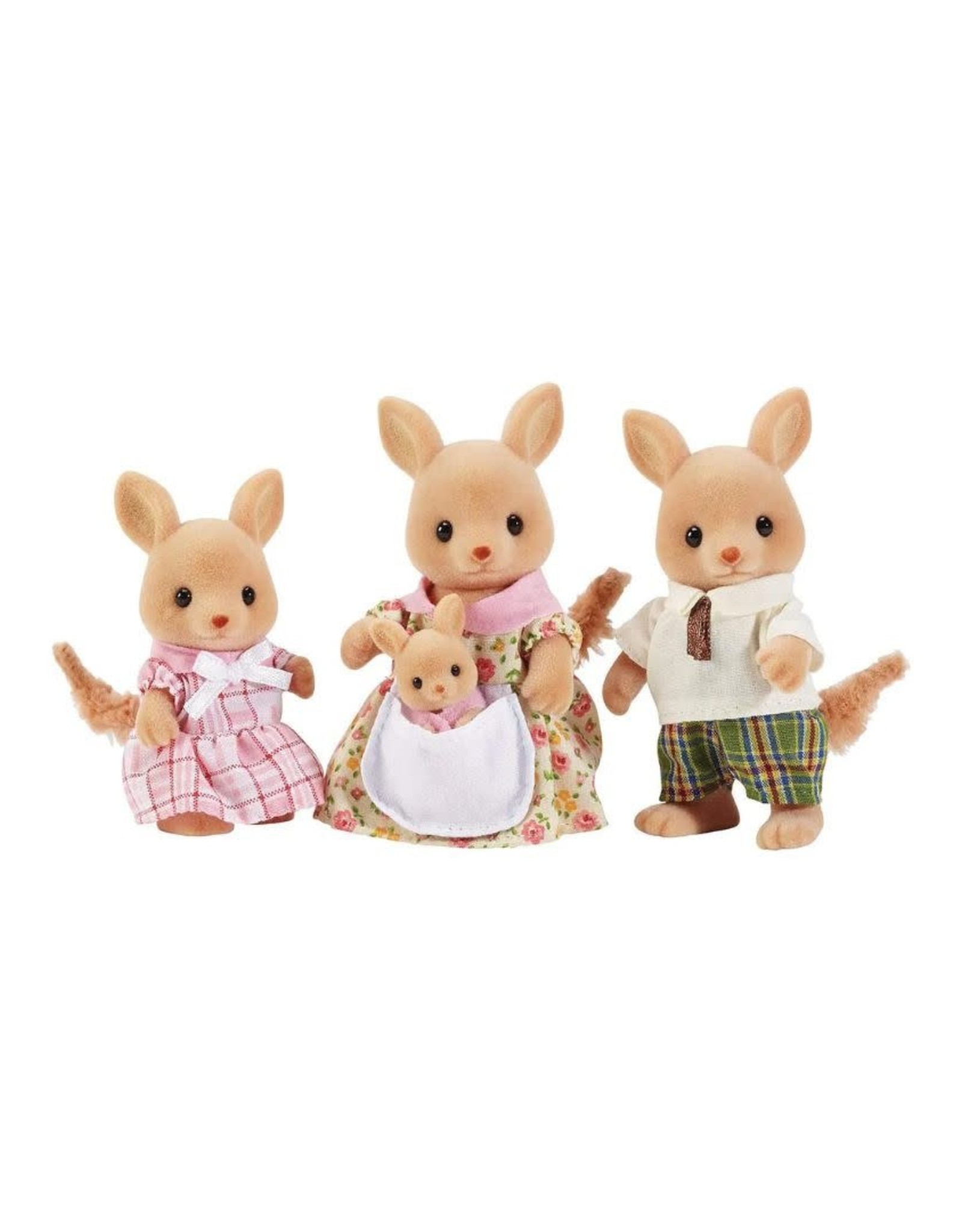 Calico Critters Hopper Kangaroo Family