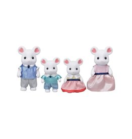 Calico Critters Marshmallow Mouse Family