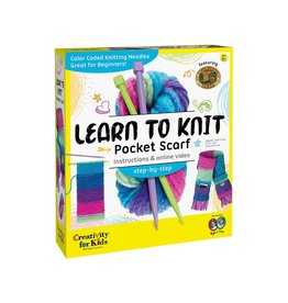 Faber-Castell Learn to Knit Pocket Scarf