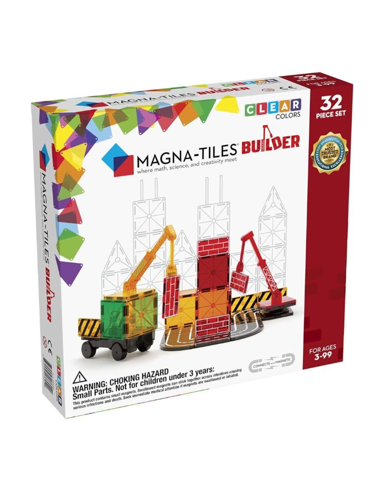 Valtech Magna-Tiles Builder 32 Piece Set
