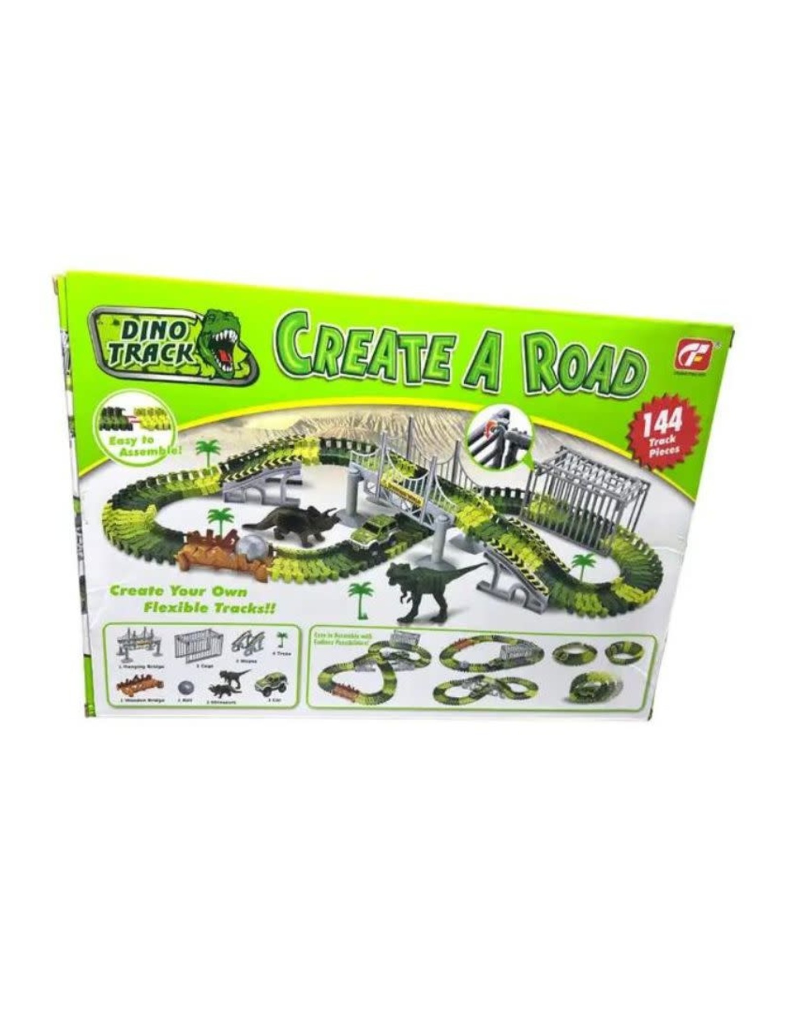 Dinosaur Toys Race Track 144 PCS