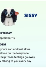 Ty Inc. SISSY Beanie Boos Reg