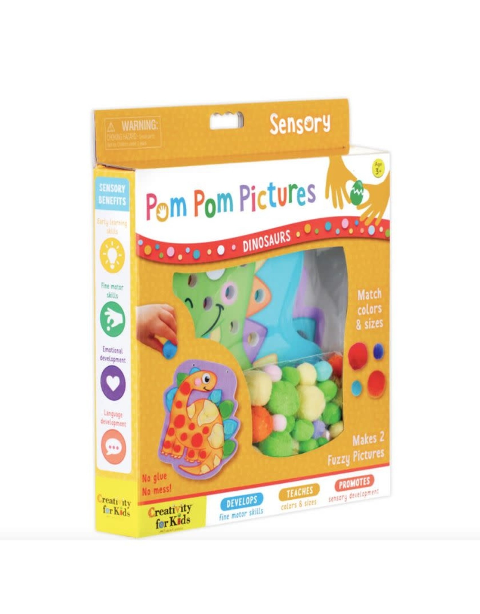 Faber-Castell Pom Pom Pictures - Dinosaurs