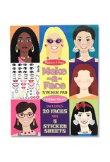 Melissa & Doug Make-a-Face Fashion Faces Sticker Pad