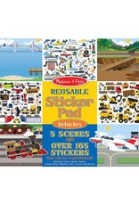 Melissa & Doug Reusable Sticker Pad - Vehicles
