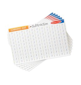 Melissa & Doug Subtraction Problems Write-A-Mat