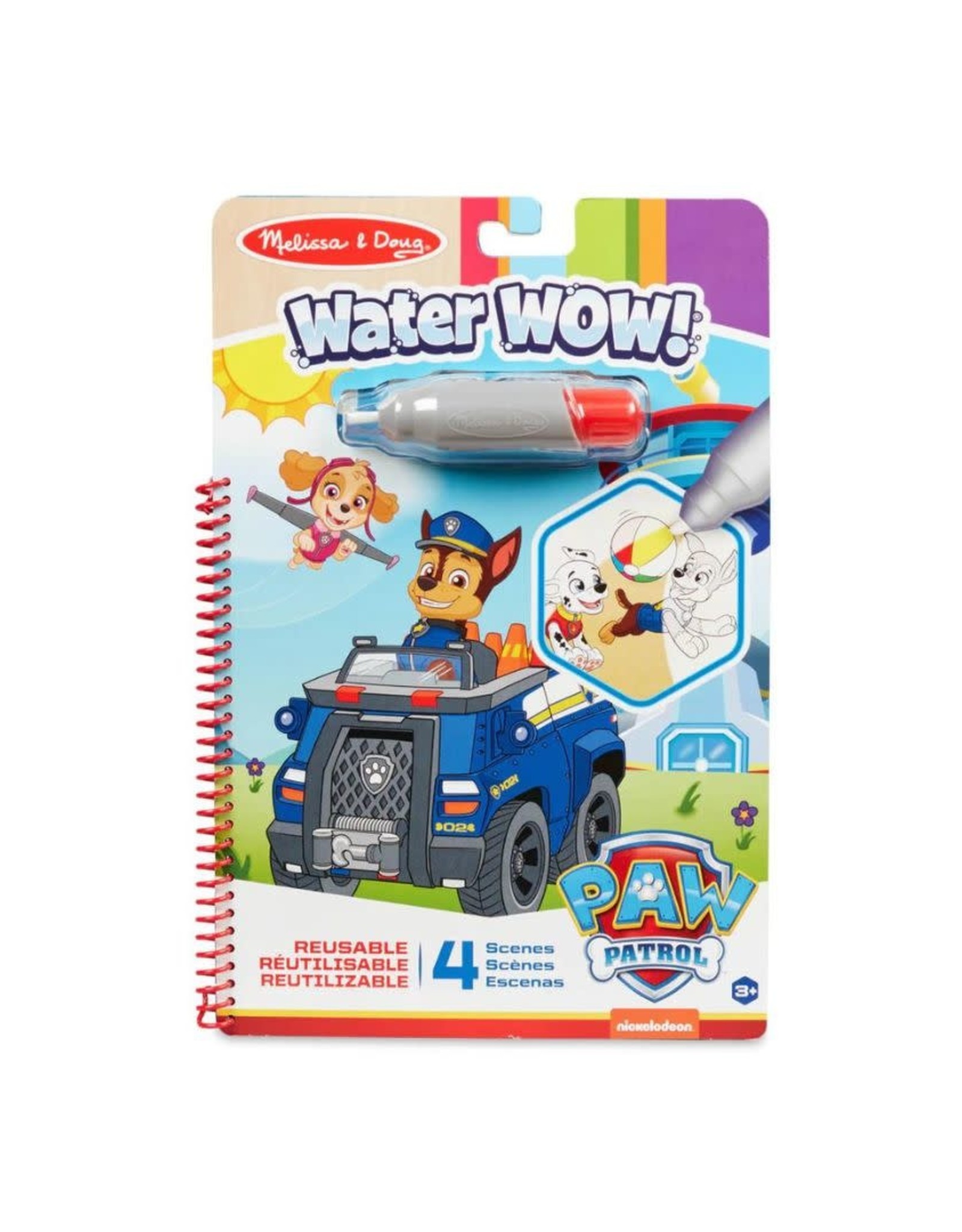 Melissa & Doug Paw Patrol Water Wow Chase