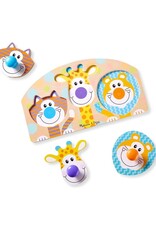 Melissa & Doug Safari Jumbo Knob Puzzle