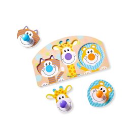 Melissa & Doug Safari Jumbo Knob Puzzle