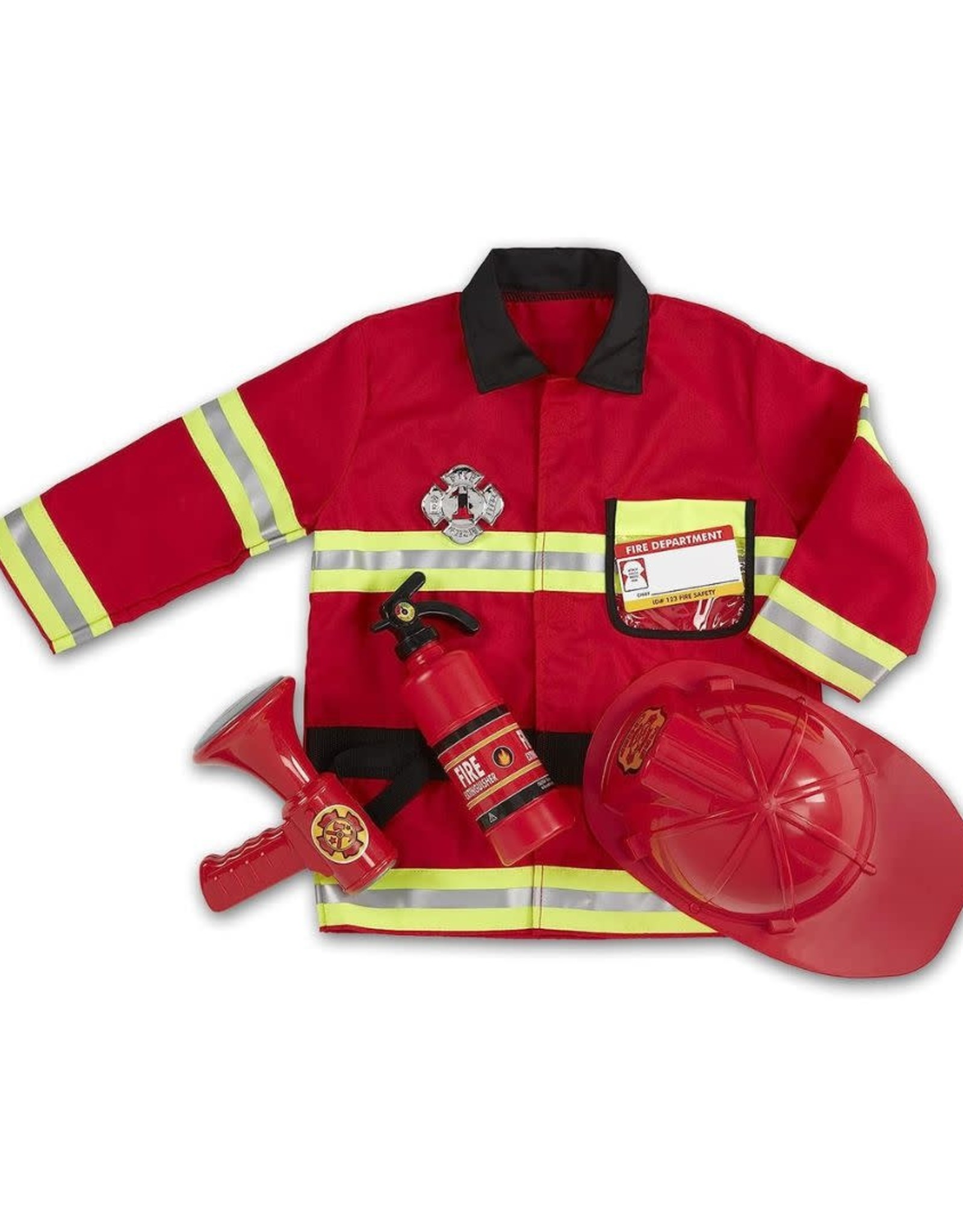 Melissa & Doug Fire Chief Role Play Costume Set