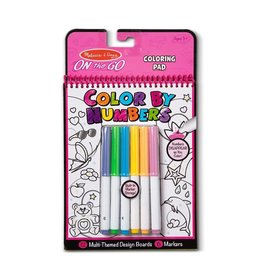 Melissa & Doug Color By Numbers - Pink