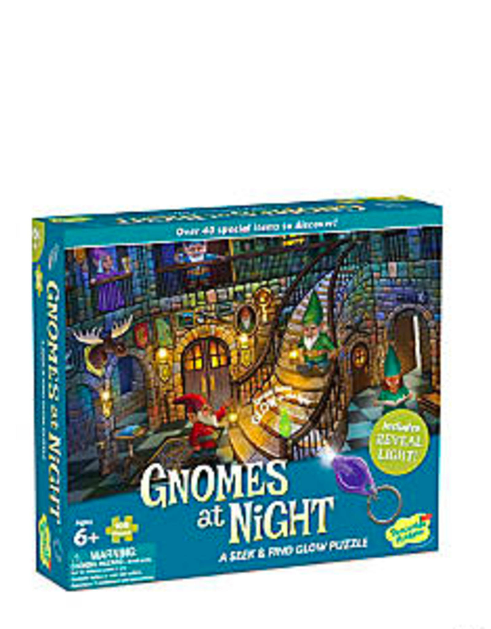 MindWare SEEK & FIND GLOW PUZZLE: GNOMES AT NIGHT