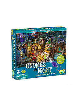 MindWare SEEK & FIND GLOW PUZZLE: GNOMES AT NIGHT