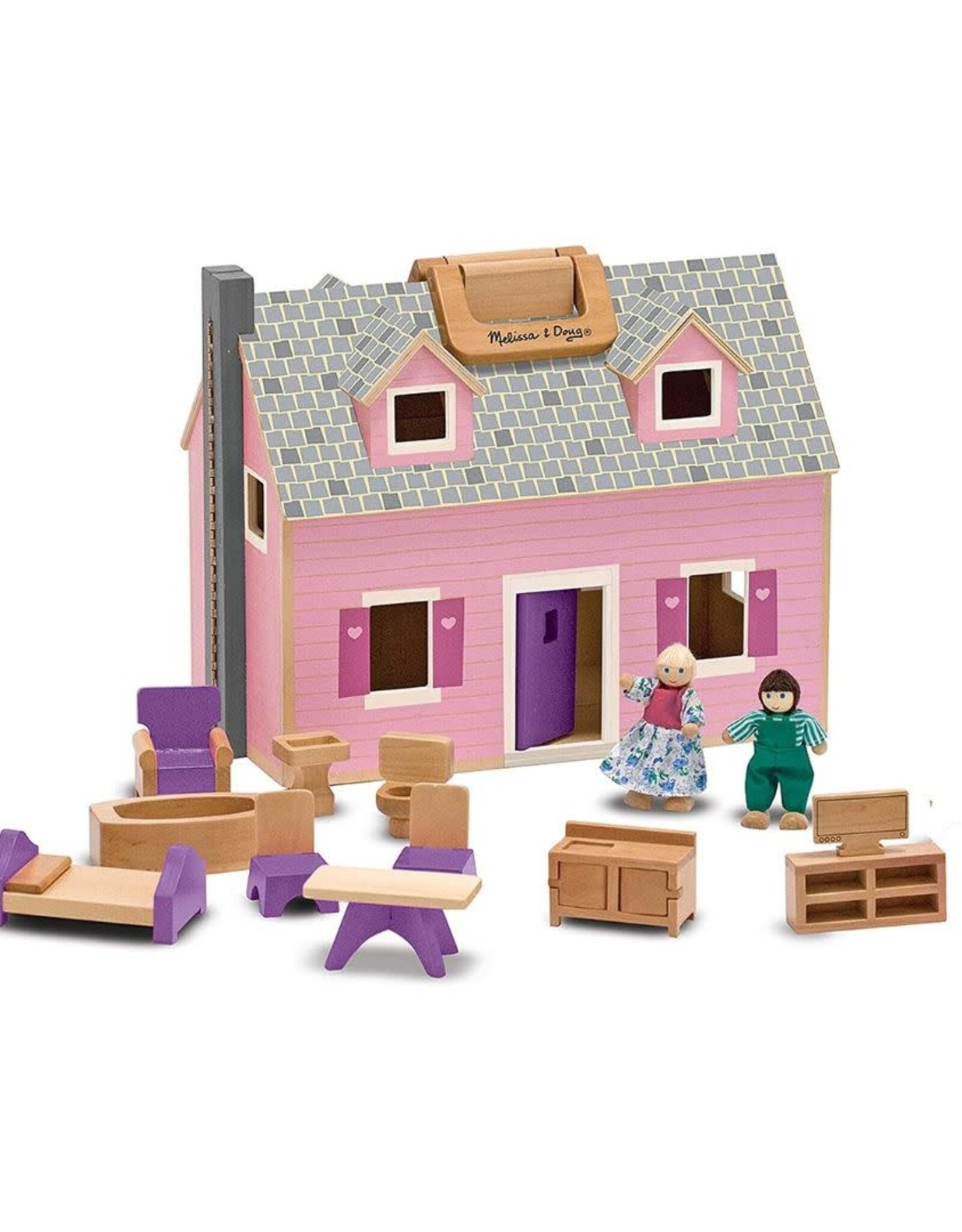 Melissa & Doug Fold & Go Dollhouse