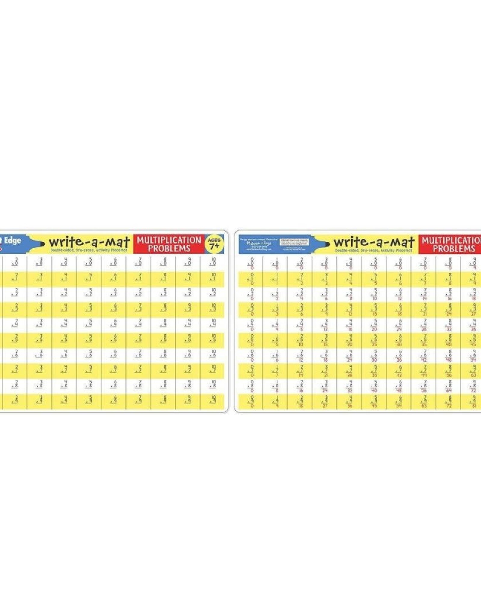 Melissa & Doug Multiplication Mats