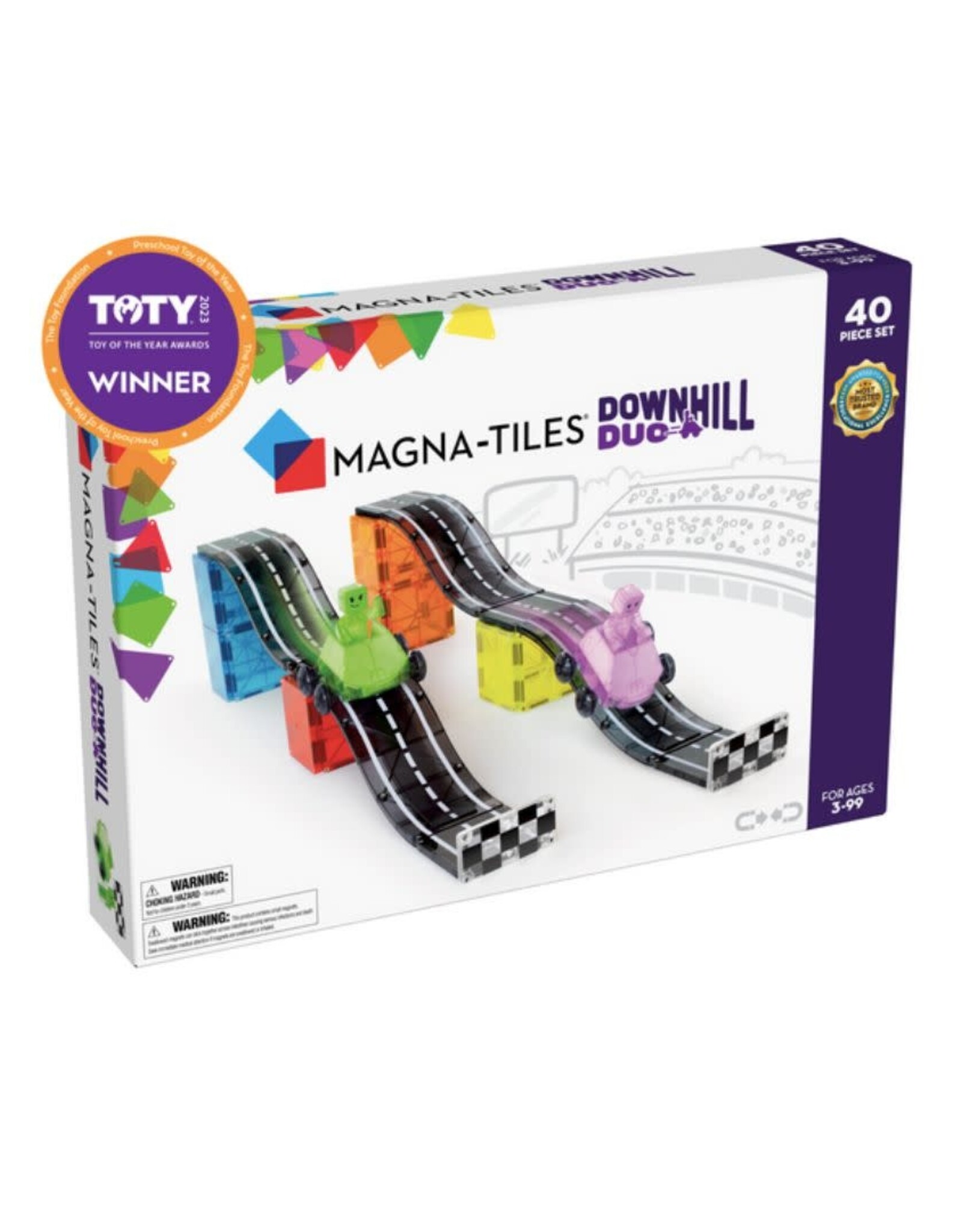 Magna-Tiles Downhill Duo 40-Piece Set