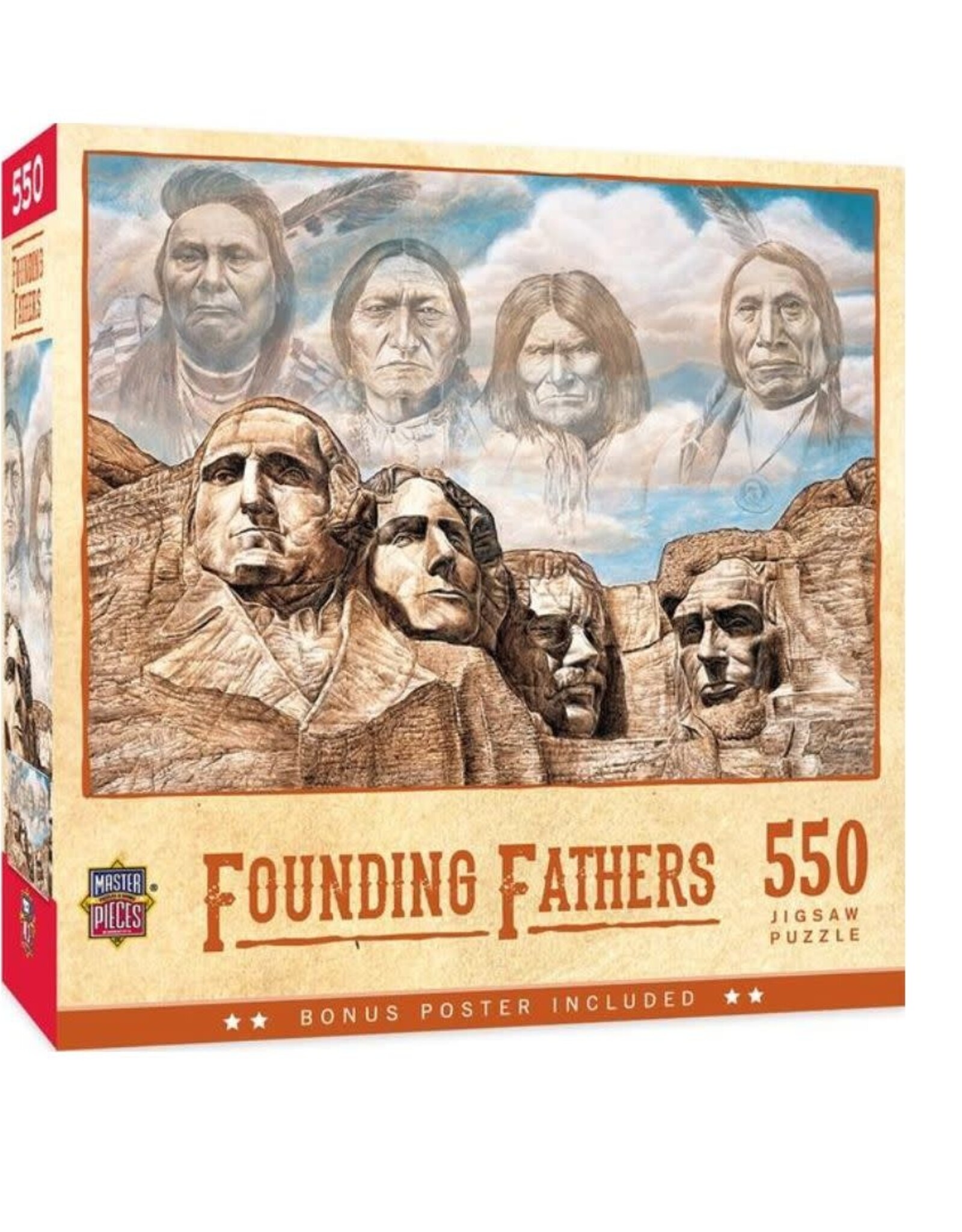 Founding Fathers 550 Piece Puzzle