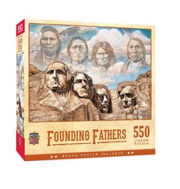 Founding Fathers 550 Piece Puzzle