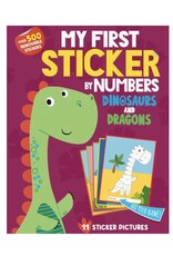 My First Sticker By Numbers: Dinosaurs and Dragons