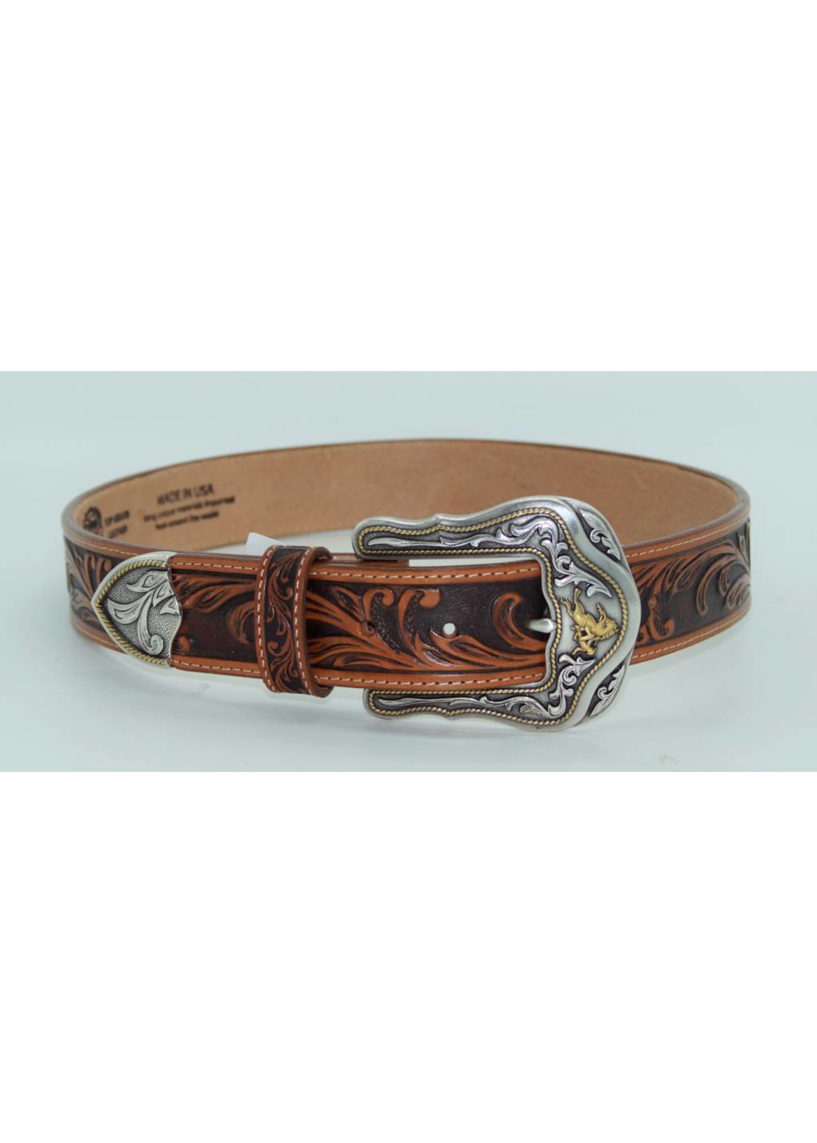 tony lama men's westerly ride belt