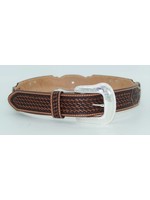Tony Lama Tony Lama® Men's Brown Tooled Stillwater Creek Leather Belt C42464