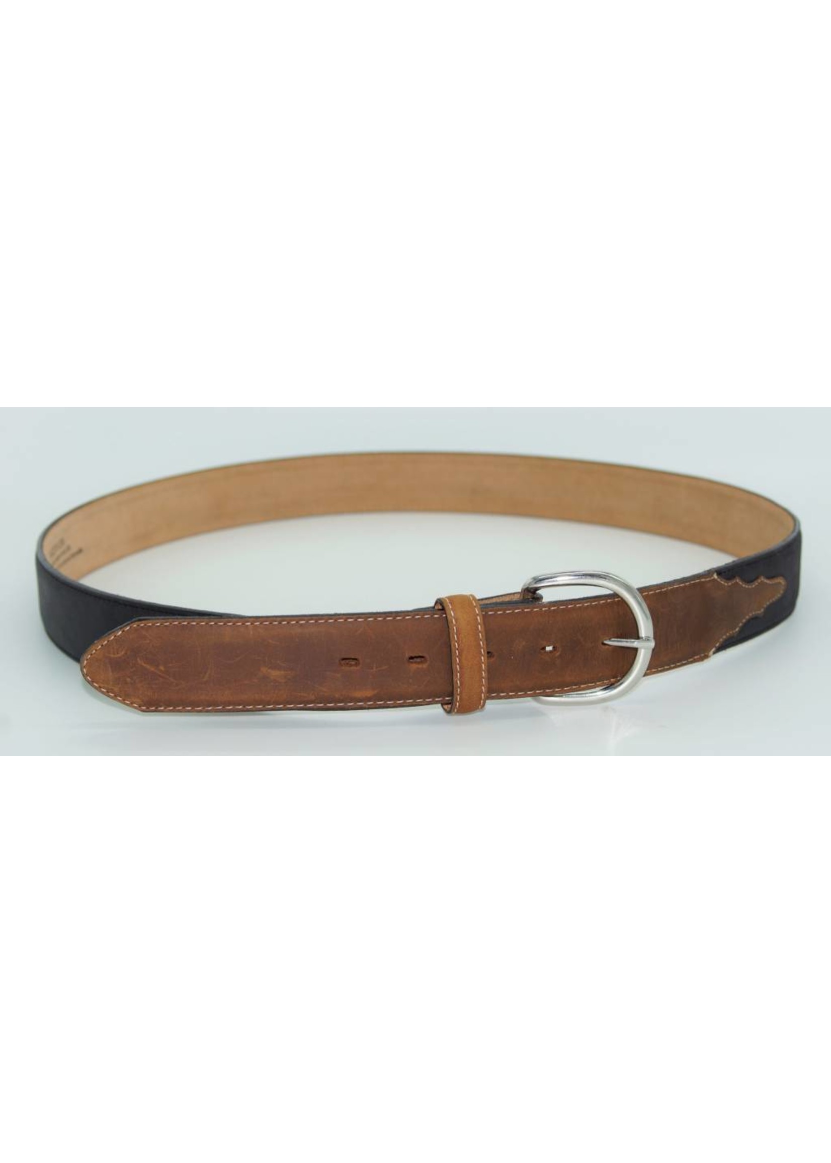 MEN'S BLACK/BROWN BELT X5400 - Circle B Western Wear