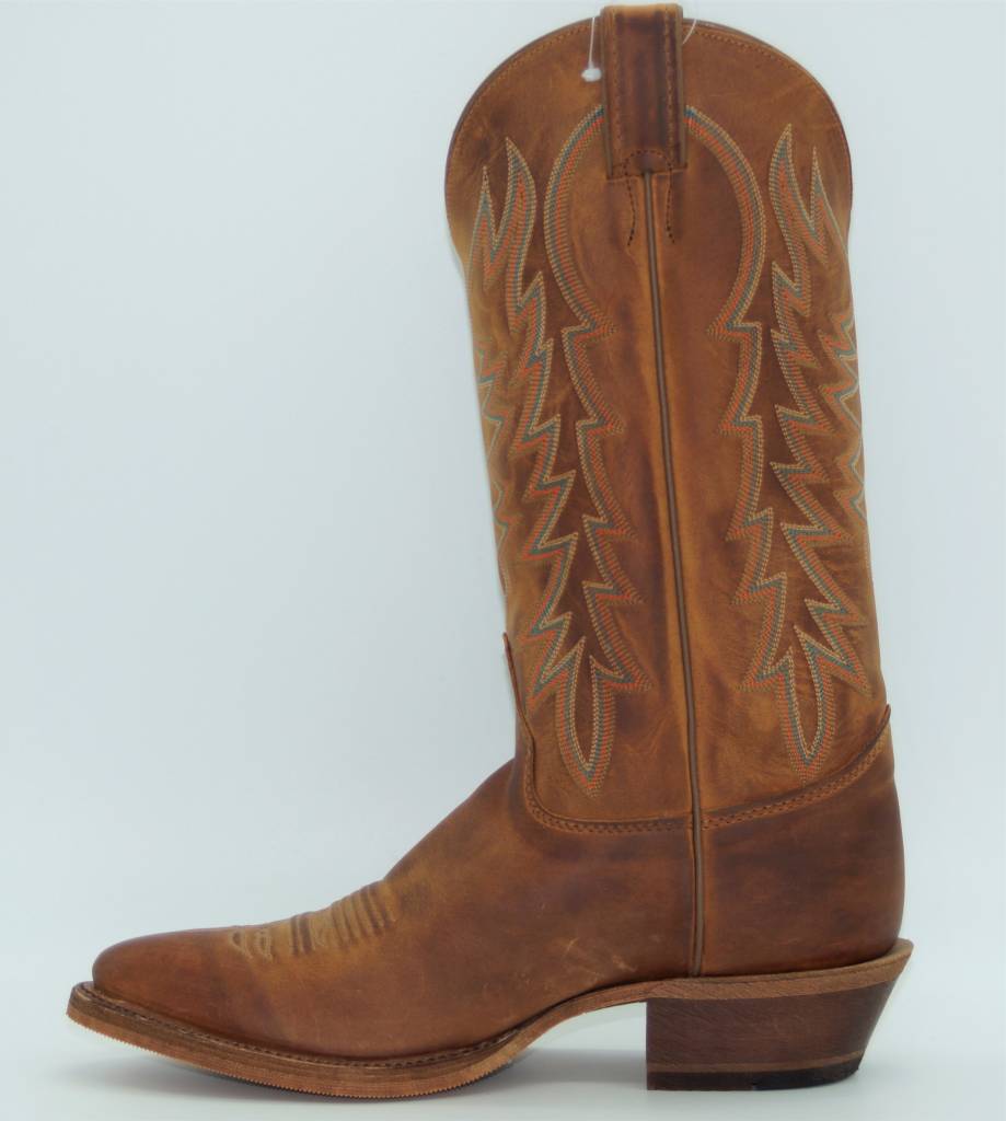 justin leather cowboy boots
