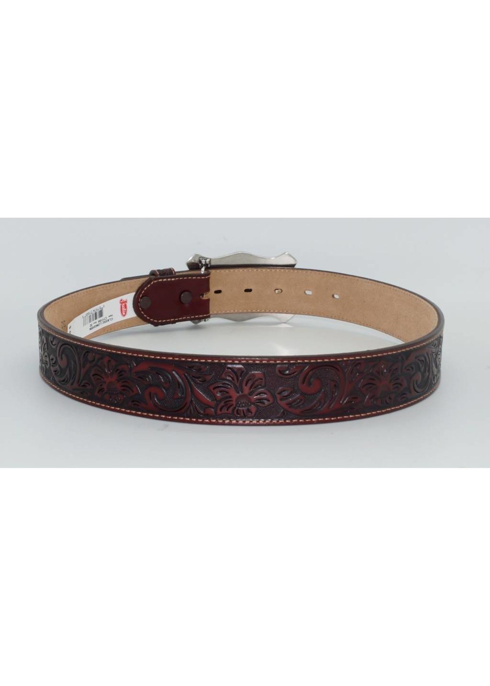 Justin Men's Tan Odessa Star Belt