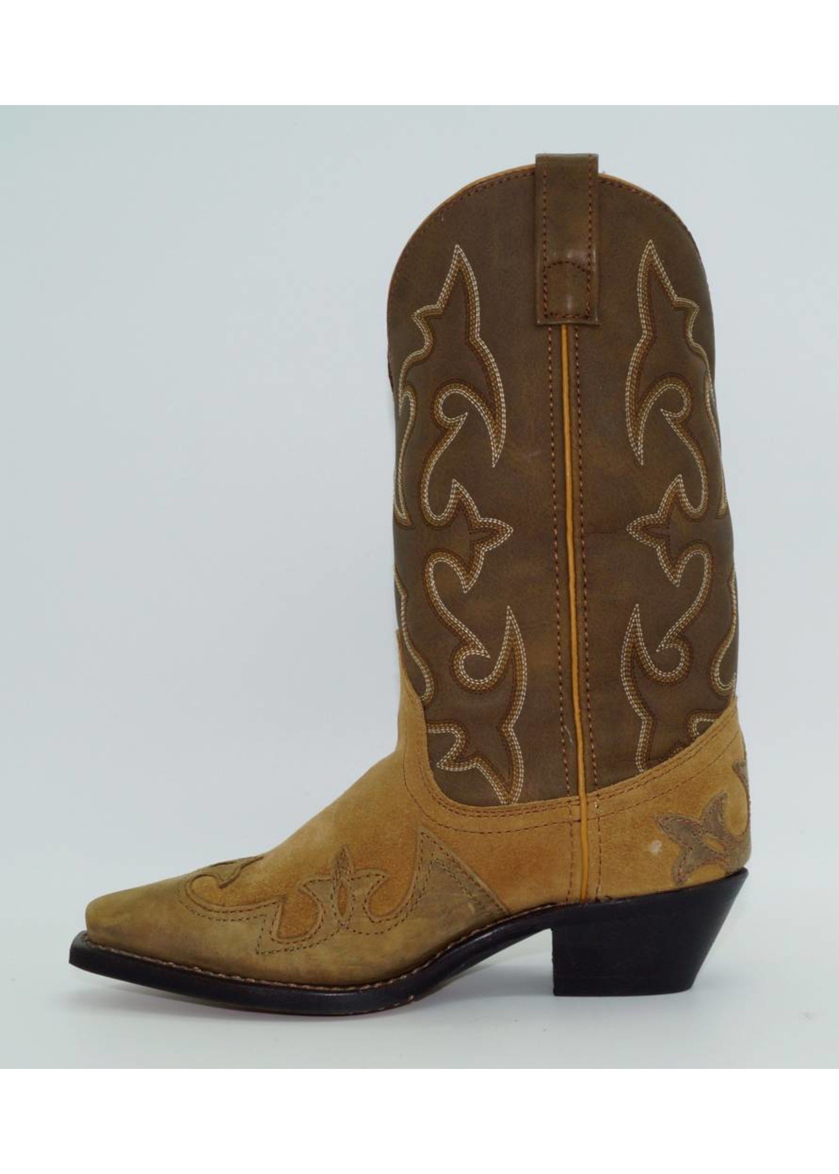 Laredo Women's Suede with Inlay Western Boot 5412