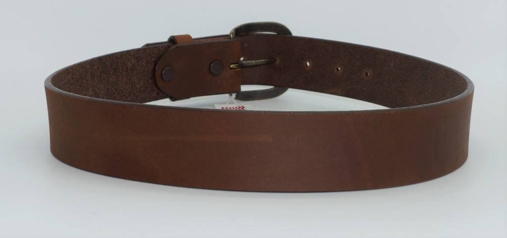 Justin Western Mens Belt Leather Made In The USA Bark 232BD