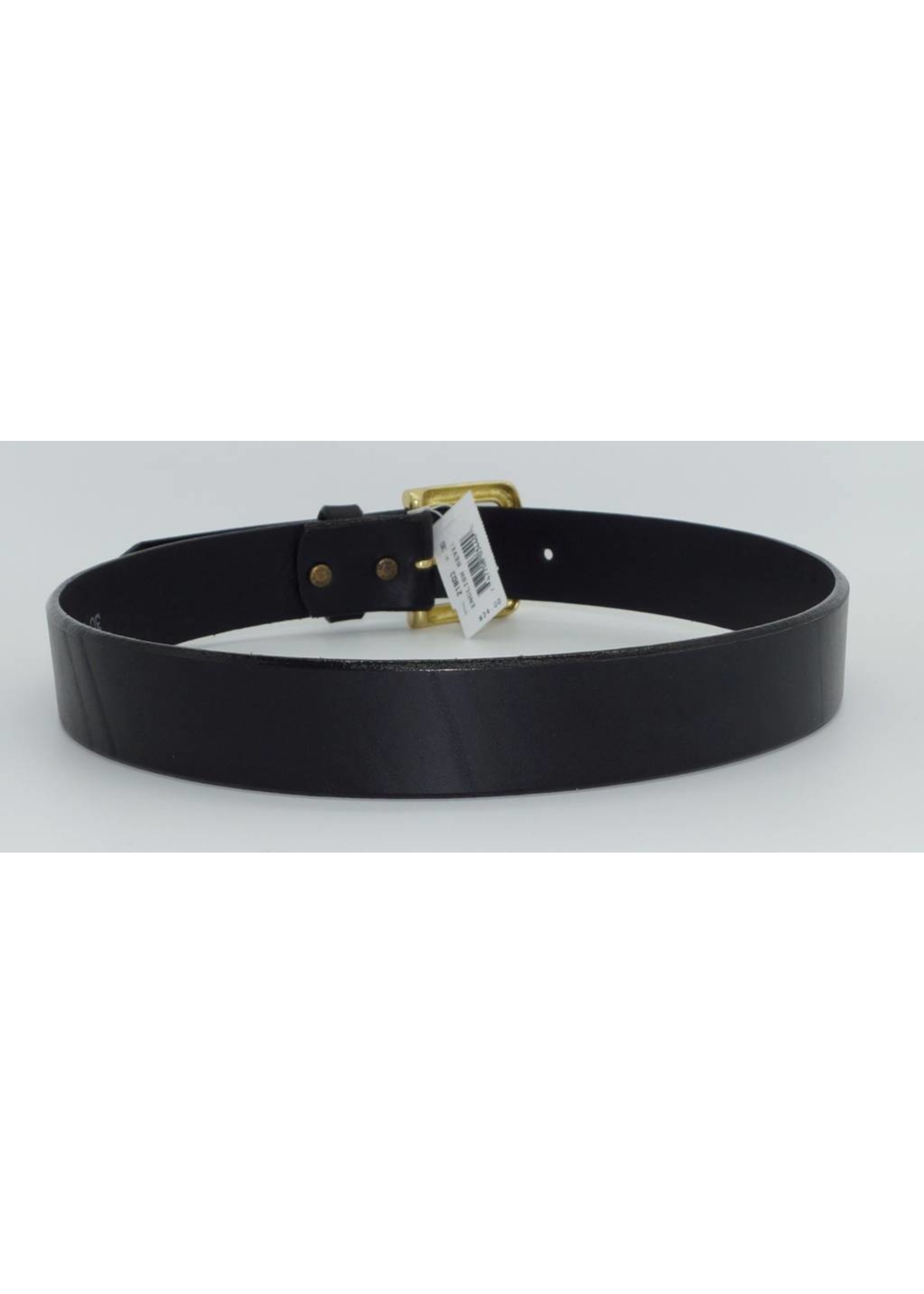 Leegin English Bevel Belt Black 21803 - Circle B Western Wear