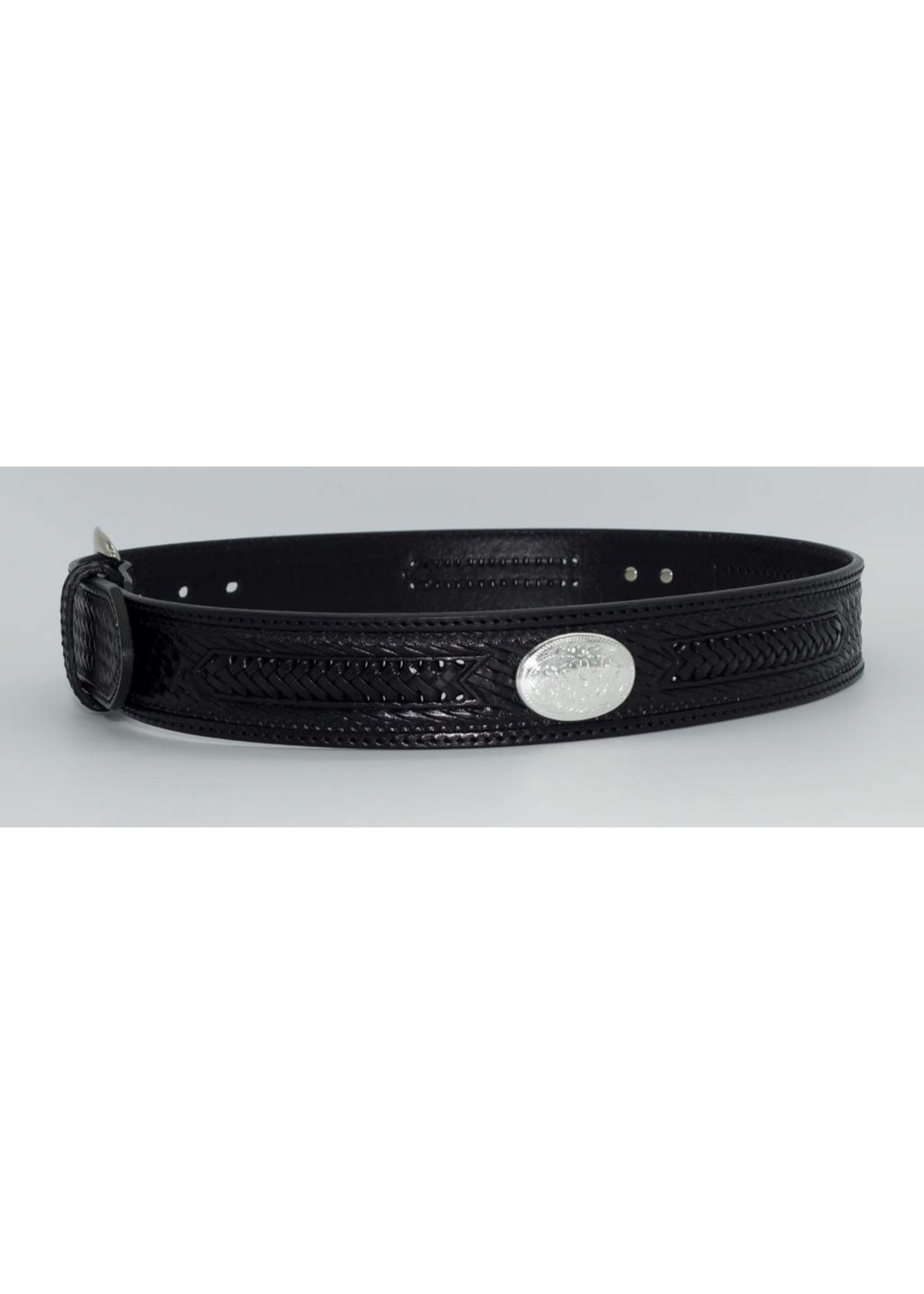 Silver Creek Leather Strap 3/4X48 Black