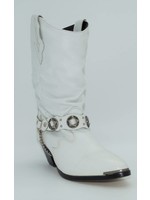 Sage Women's White Slouch Western Boot 3604