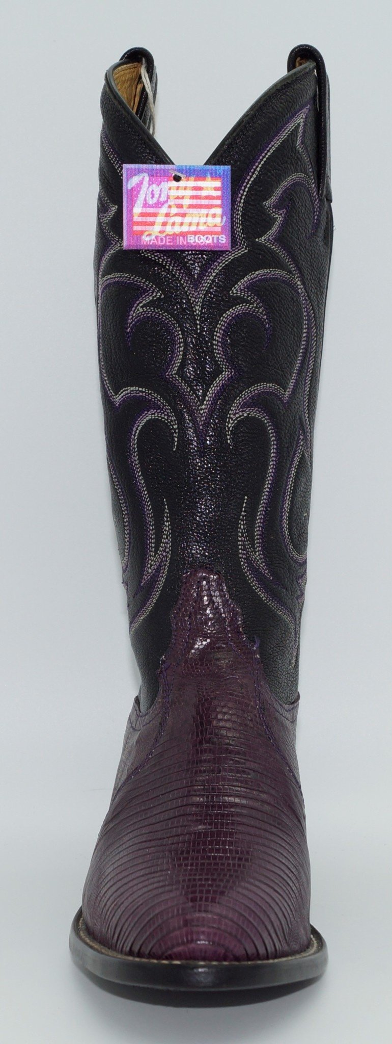 purple tony lama boots