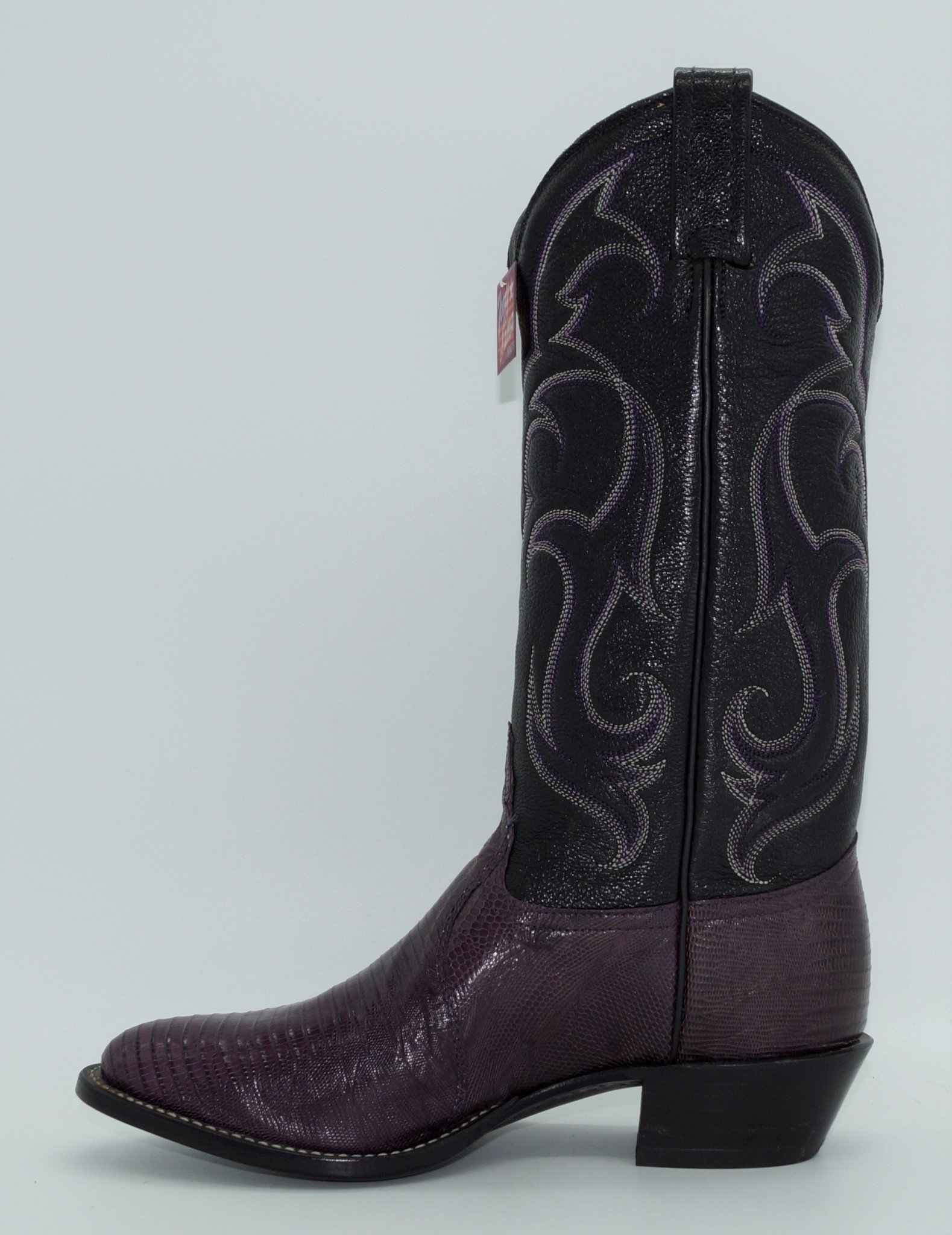purple tony lama boots