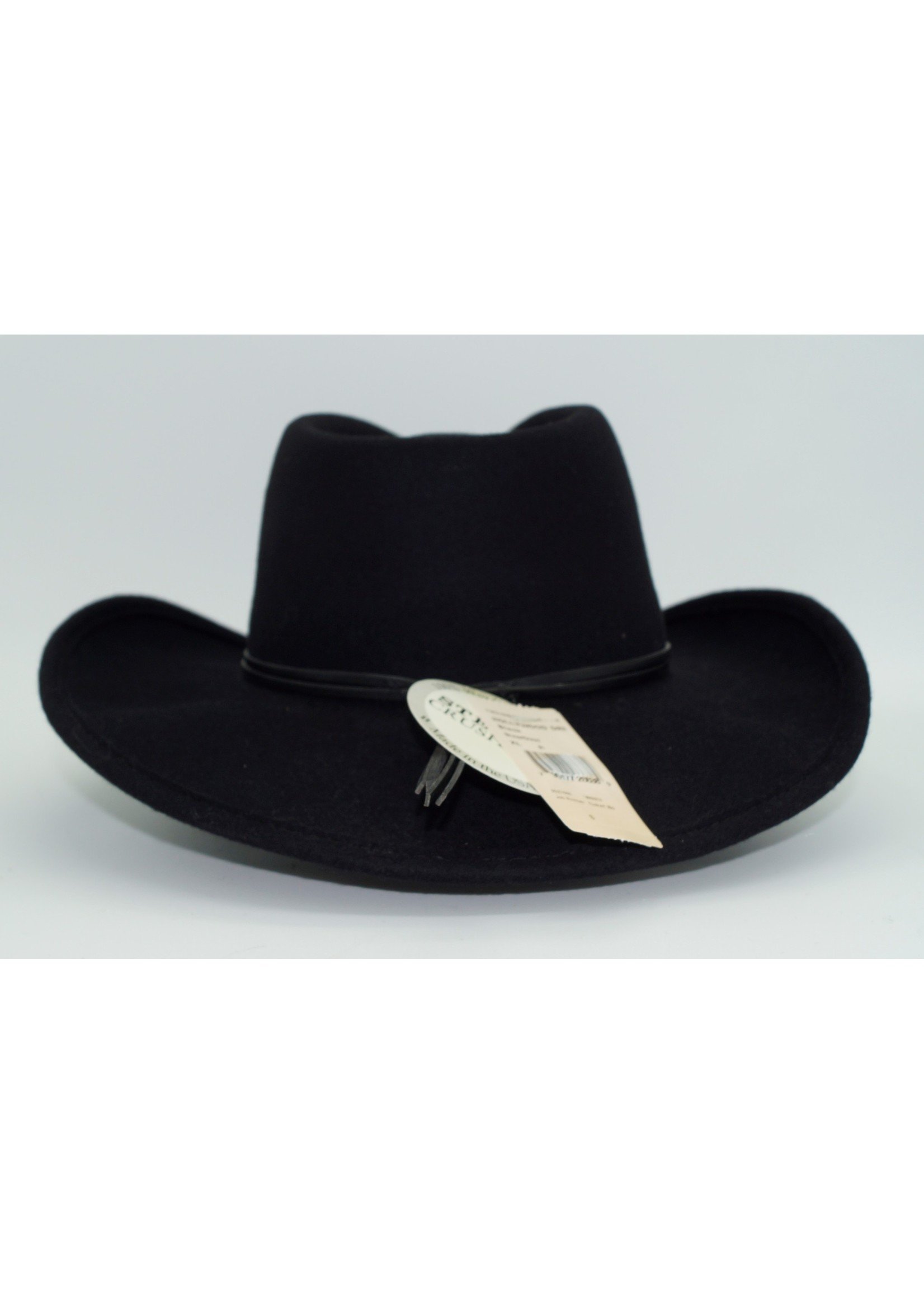 Stetson Black Hollywood Drive Shapeable Wool Hat