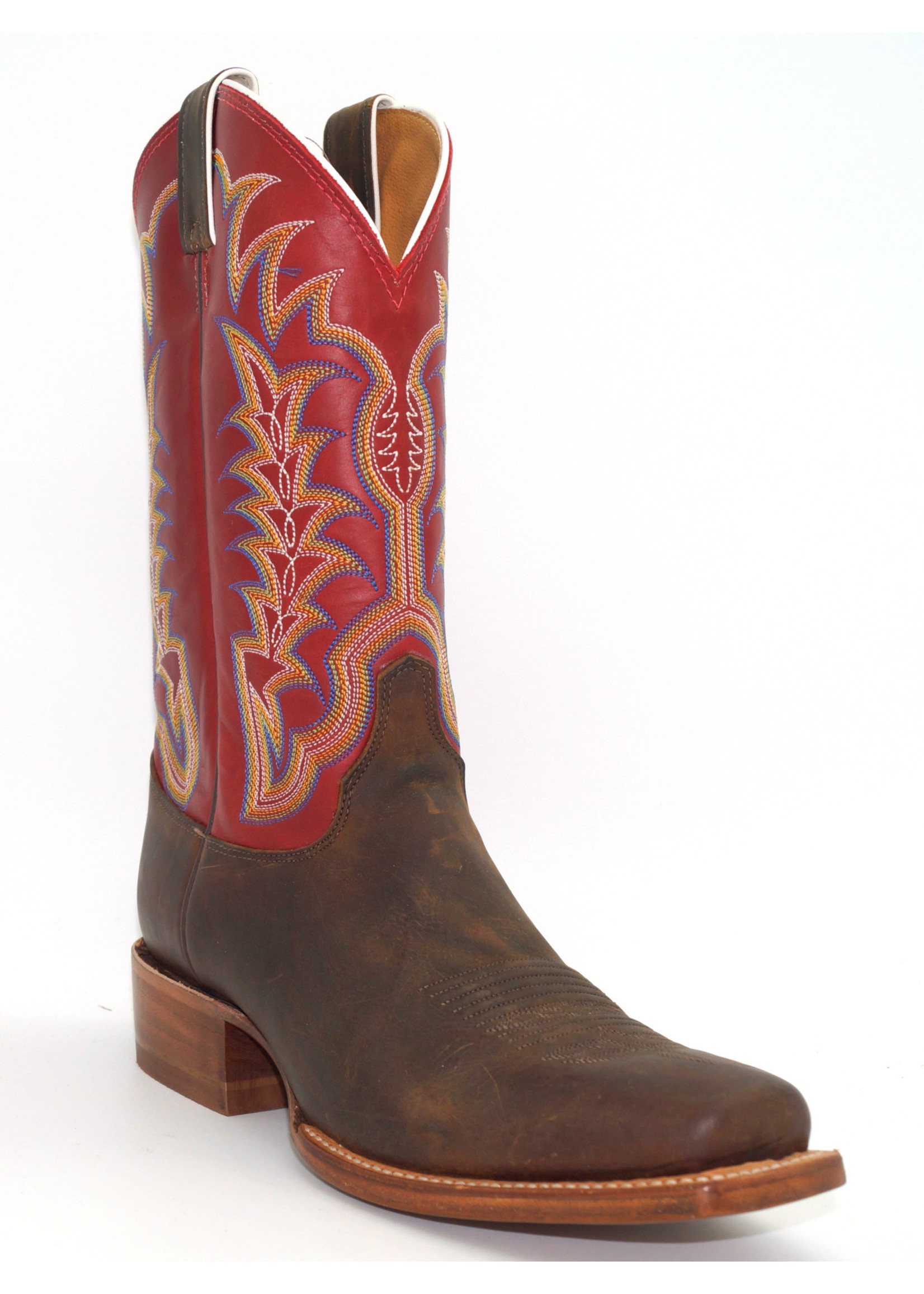 mens justin square toe boots