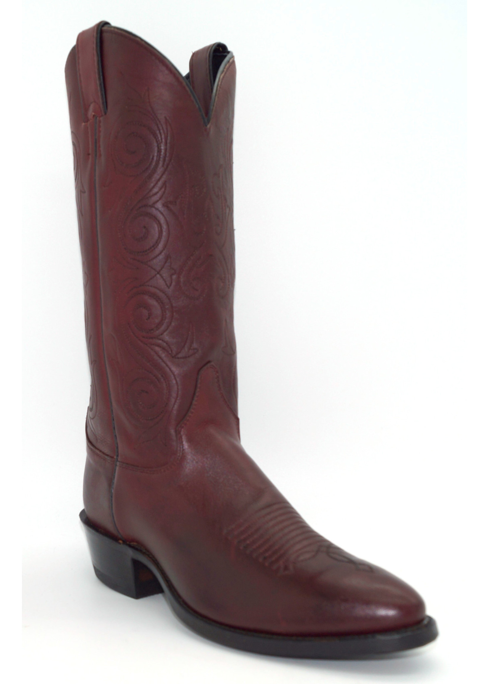 Justin Cowhide Black Cherry 2414